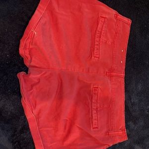 Dark pink shorts